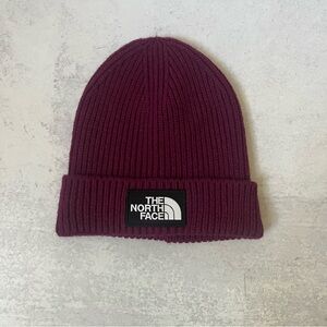 The North Face Burgundy Beanie